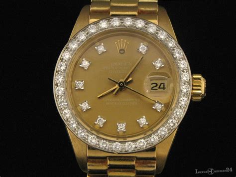 damenarmbanduhr rolex lady- datejust mit brillant besatz|Rolex chronometer deutsch.